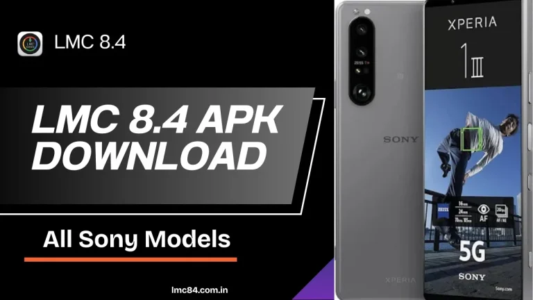 lmc 8.4 for sony